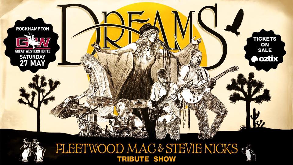 Poster of Fleetwood Mac Tribute Show held at the Great Western Hotel