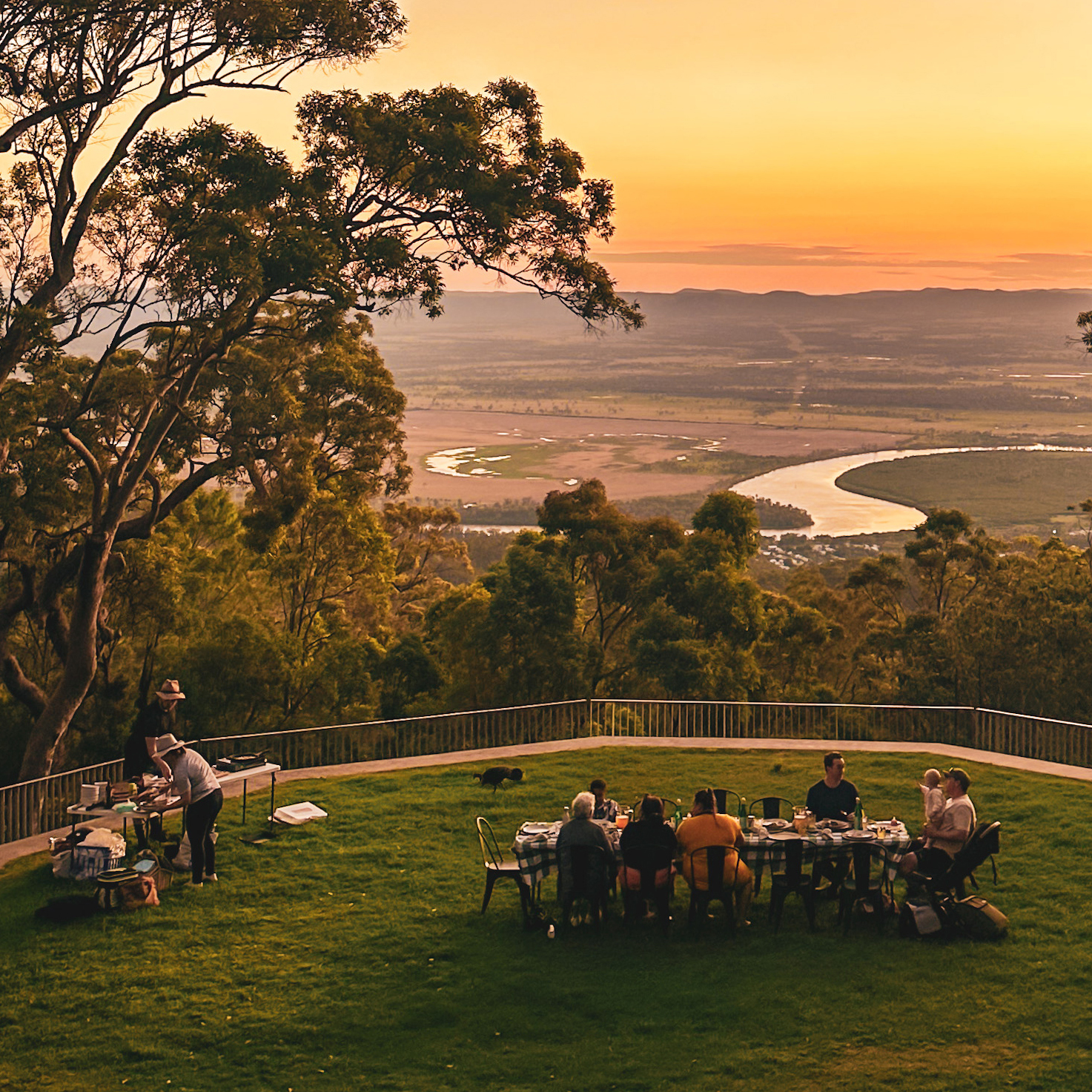 Mt Archer picnic at ampitheatre.jpg