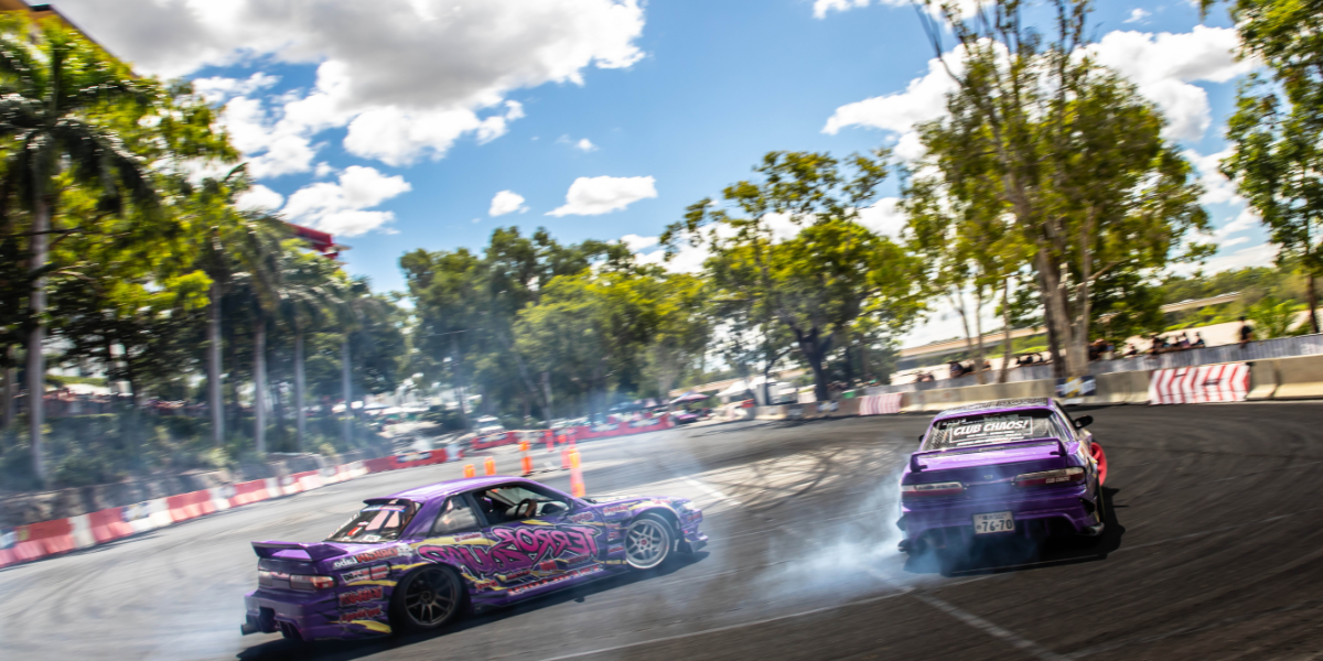 Exciting car displays and drifting at Rockynats festival